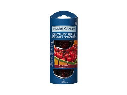 YANKEE CANDLE BLACK CHERRY NÁHRADNÍ NÁPLŇ (2KS) PRO VŮNI DO ELEKTRICKÉ ZÁSUVKY