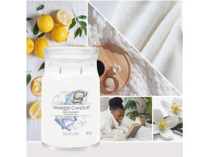 YANKEE CANDLE SOFT BLANKET SIGNATURE VELKÝ