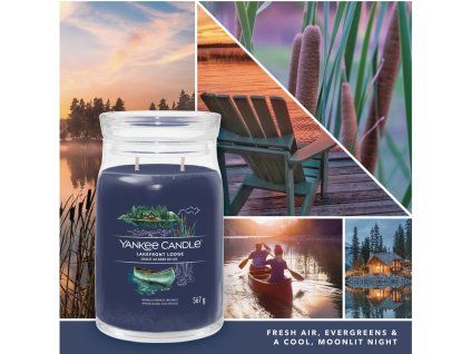 YANKEE CANDLE LAKEFRONT LODGE SIGNATURE VELKÝ