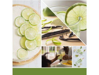 YANKEE CANDLE VANILLA LIME SIGNATURE STŘEDNÍ