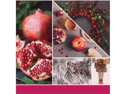 YANKEE CANDLE SPARKLING WINTERBERRY SIGNATURE STŘEDNÍ