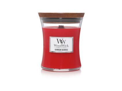 WoodWick Crimson Berries váza střední