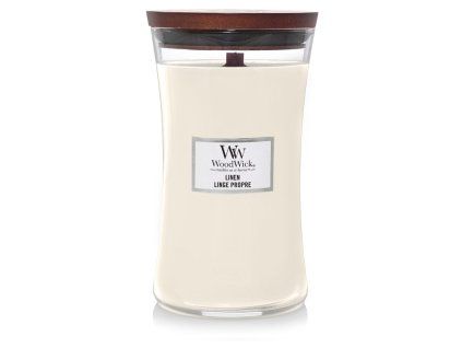 WoodWick Linen váza velká