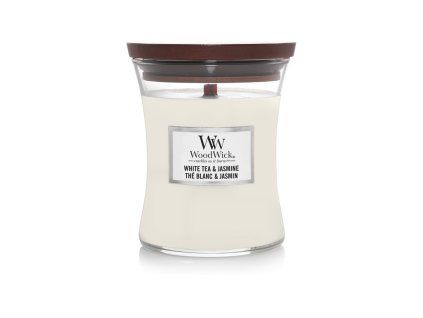WoodWick White Tea & Jasmine váza střední