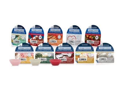 YANKEE CANDLE TESTOVACÍ SADA 10KS VONNÝCH VOSKŮ
