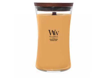 WoodWick Golden Bourbon váza velká