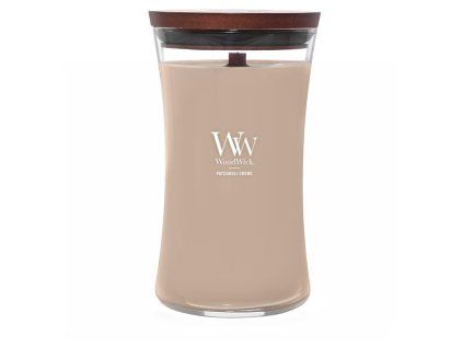 WoodWick Patchouli Créme váza velká