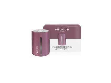 Millefiori Elektrický difuzér s vyměnitelným krytem/šeříková barva
