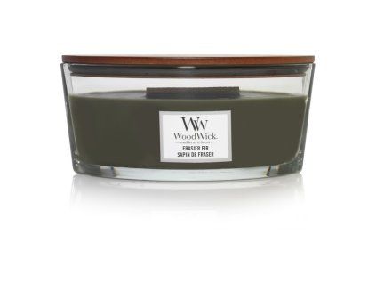 WoodWick Frasier Fir svíčka loď