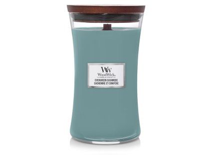 Woodwick Evergreen Cashmere váza velká