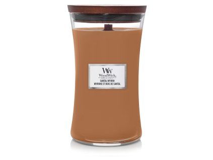 Woodwick Santal Myrrh váza velká