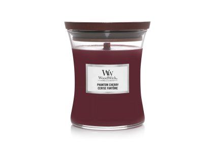 Woodwick Phantom Cherry svíčka střední