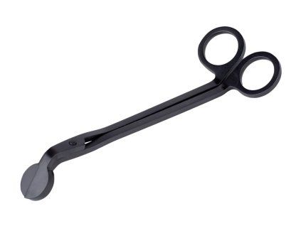 Nůžky na knot nerezová ocel, černá