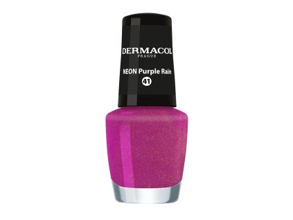 Dermacol dekorativka lak na nehty Neon Purple Rain 41