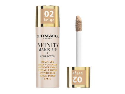 Dermacol dekorativka Infinity m-up+korektor 02 Beige