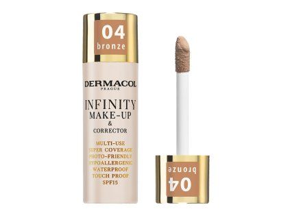 Dermacol dekorativka Infinity m-up+korektor 04 Bronze