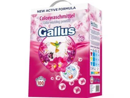 Gallus prací prášek Color, 100 dávek, 6,5 kg