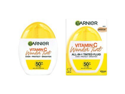 GARNIER tón fluid 40ml Vit C Med SPF50