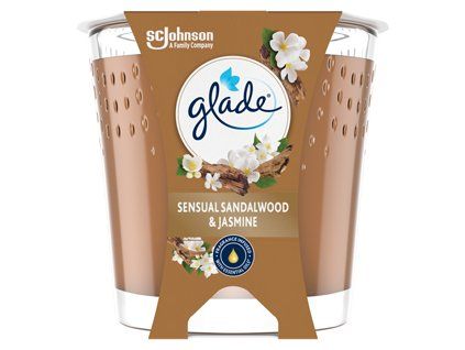 Glade svíčka 112g Sandalwood & Jasmine
