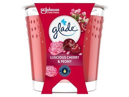Glade svíčka 112g Luscious Cherry&Peony