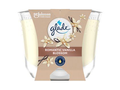 Glade svíčka 204g Romantic Vanilla Bloss