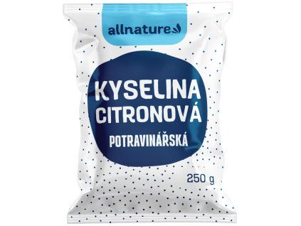 allnature kyselina citronova 250 g