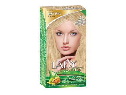 Barva na vlasy LADY in Color, 8.1 Popelavá blond