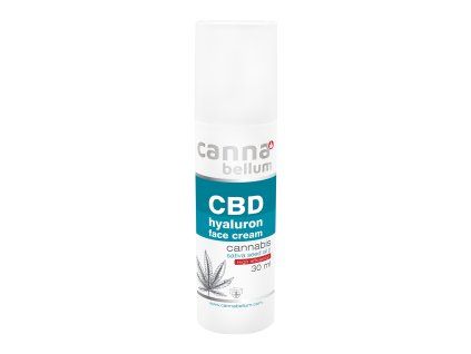 cannabellum CBD pleťový krém s kyselinou hyaluronovou 30 ml