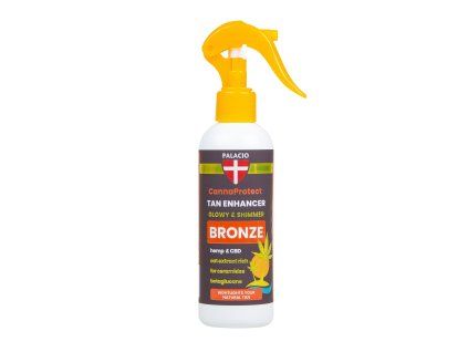 PALACIO CannaProtect - Tělové mléko pro podporu opálení bronze s konopím, 200ml