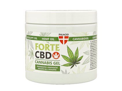 PALACIO Forte CBD masážní gel, 600 ml