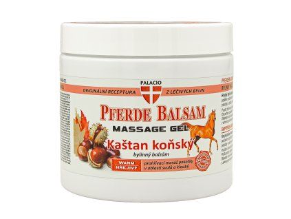 PALACIO Kaštan koňský masážní gel hřejivý, 600 ml