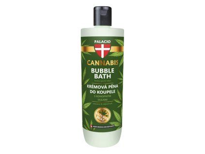 PALACIO Konopná krémová pěna do koupele, 500 ml