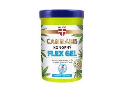 PALACIO Konopný masážní Flex gel, chladivý 380 ml
