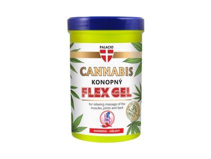 PALACIO Konopný masážní Flex gel, hřejivý 380 ml