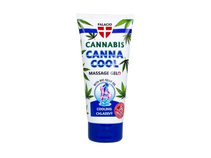 PALACIO Konopný masážní gel CANNACOOL, chladivý, tuba, 200 ml