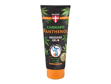 PALACIO Konopný masážní gel s panthenolem, tuba, 200 ml