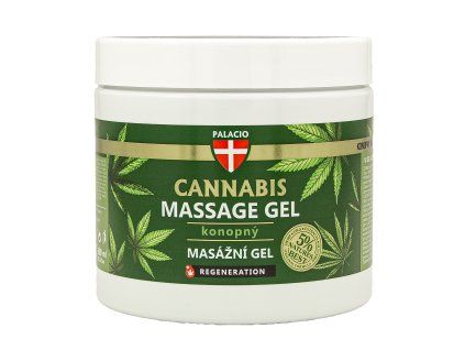 PALACIO Konopný masážní gel, 600 ml