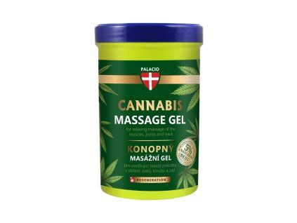 PALACIO Konopný masážní gel, 380ml