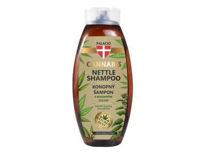 PALACIO Konopný vlasový šampon s Kopřivou, 500 ml