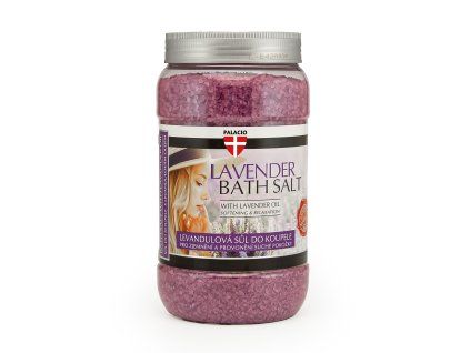 PALACIO Levandule koupelová sůl, 1200 g