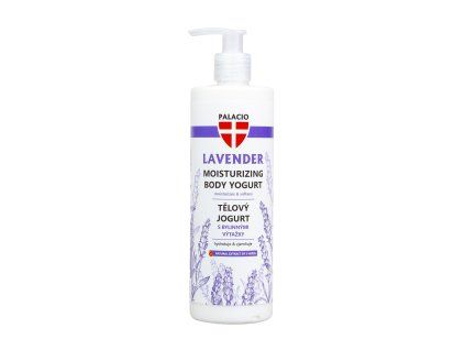 PALACIO Levandule tělový jogurt s pumpičkou, 400 ml