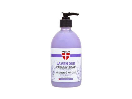 PALACIO Levandulové krémové tekuté mýdlo s pumpičkou, 500 ml