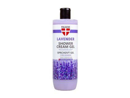 PALACIO Levandulový sprchový a koupelový krémový gel, 500 ml