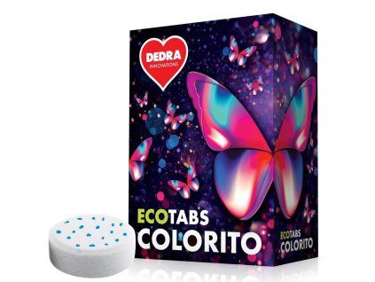 COLORITO | Tablety na barevné prádlo | šetrné k barvám & enzymy | ECOTABS | 26 tablet