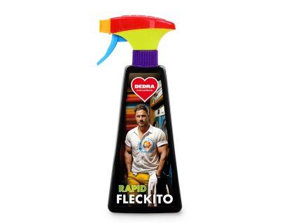 FLECKITO | Sprej na skvrny před praním | RAPID | účinkuje za 3 minuty | 500 ml