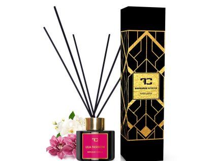 LILA FASHION | tyčinkový difuzér | PARFUMIA® | 100 ml