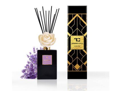 RELAXATION | XL difuzér s FLOW květinou & tyčinkami | PARFUMIA® | 500 ml