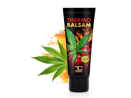 THERMOBALSAM | hřejivý konopný balzám s bylinami pro péči při svalové a kloubní únavě | 200 ml