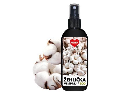 ECO žehlička ve spreji® | WHITE COTTON | na vyrovnání skladů a záhybů na oblečení