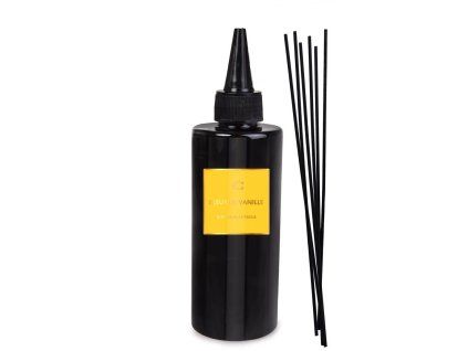 FLEUR DE VANILLE | náhradní náplň do difuzéru FLOW & tyčinky | PARFUMIA® | 200 ml